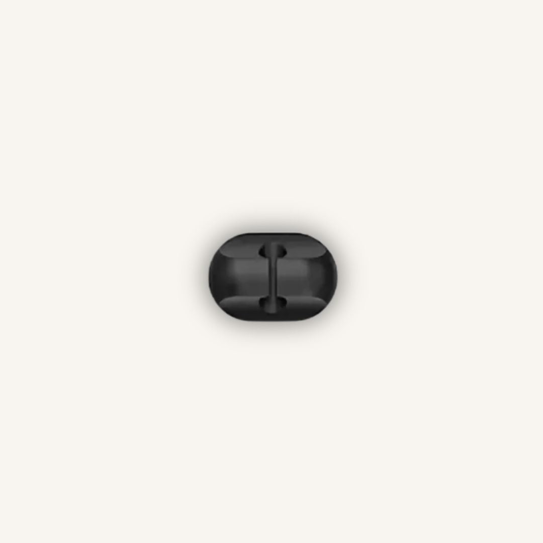 Desk Cable Clips Matte Black dimensions and size reference
