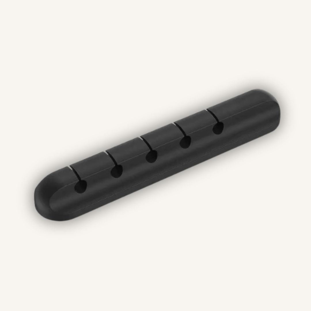 FlowPoint Cable Anchor – Modern Desktop Management (Matte Black)