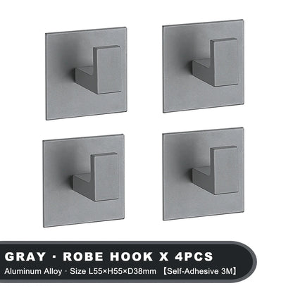 Heavy Duty Wall Hook Aluminum showing weight capacity label