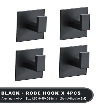 PureAnchor Professional Wall Hook – Solid Aluminum Minimalist Hanger