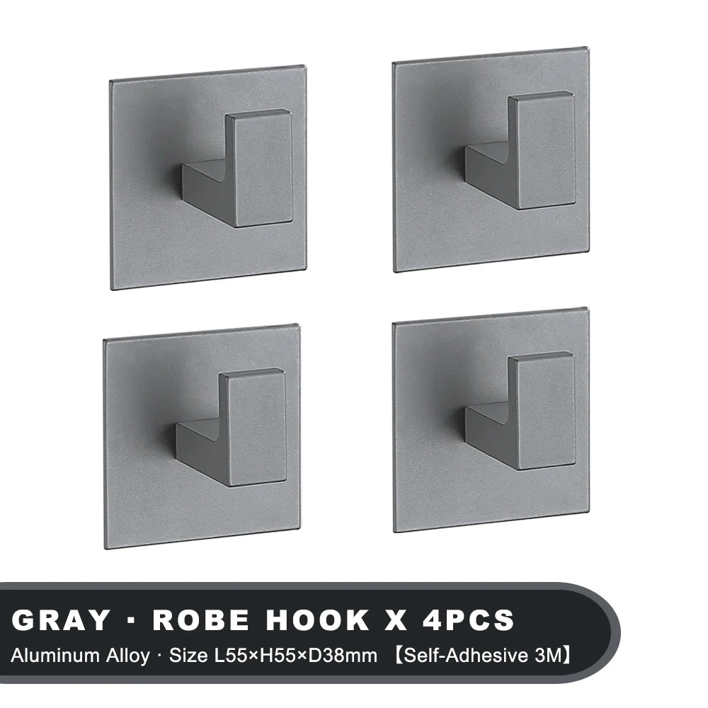PureAnchor Professional Wall Hook – Solid Aluminum Minimalist Hanger