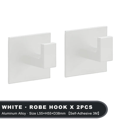 PureAnchor Professional Wall Hook – Solid Aluminum Minimalist Hanger