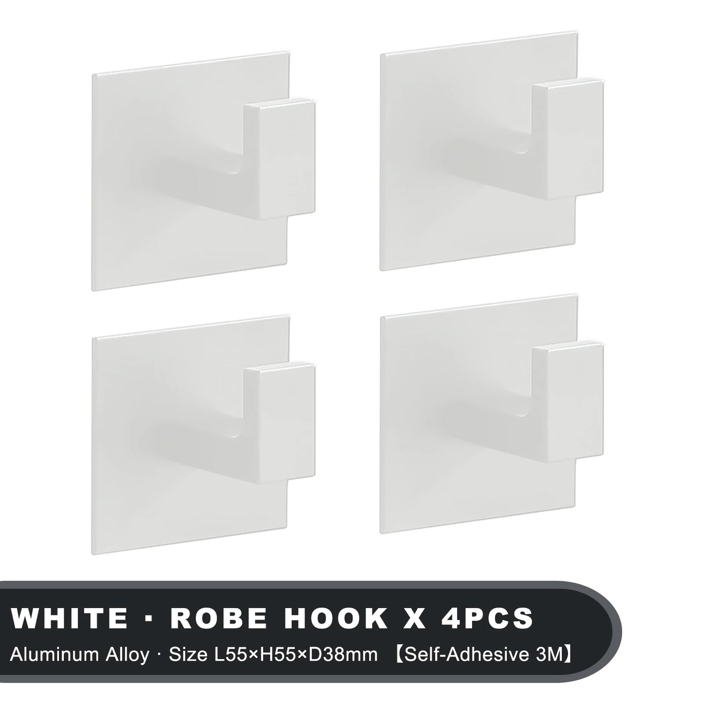 PureAnchor Professional Wall Hook – Solid Aluminum Minimalist Hanger
