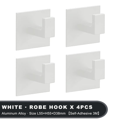 PureAnchor Professional Wall Hook – Solid Aluminum Minimalist Hanger
