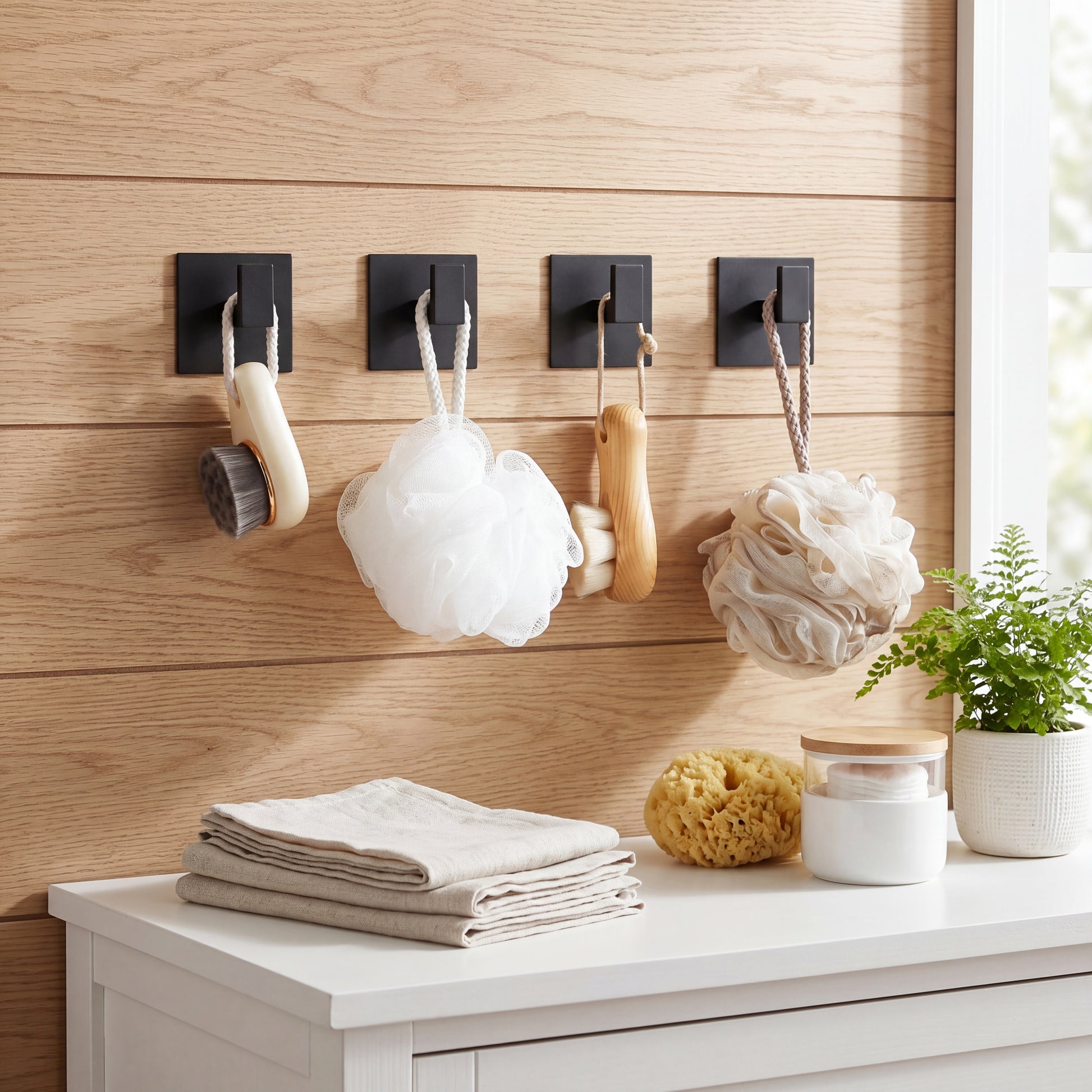 PureAnchor Professional Wall Hook – Solid Aluminum Minimalist Hanger