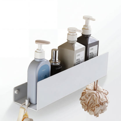 PureLift Floating Shelf – Minimalist Aluminum Shower Sanctuary