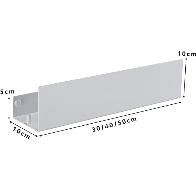 PureLift Floating Shelf – Minimalist Aluminum Shower Sanctuary