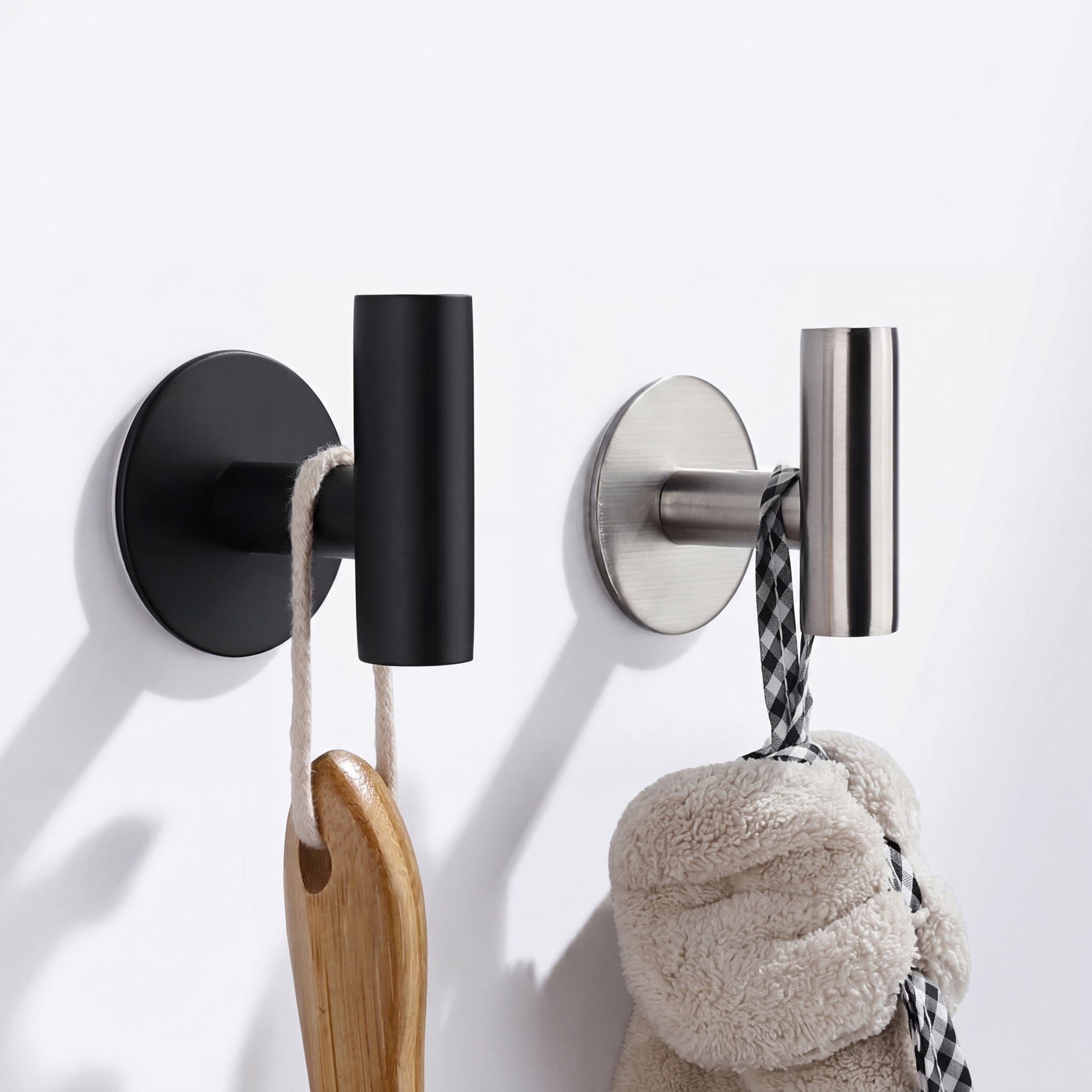 PureMount Stainless Hook – Drill-Free Minimalist Wall Hanger