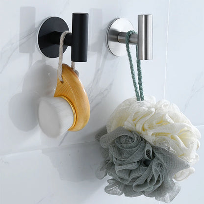 PureMount Stainless Hook – Drill-Free Minimalist Wall Hanger