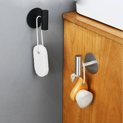 PureMount Stainless Hook – Drill-Free Minimalist Wall Hanger