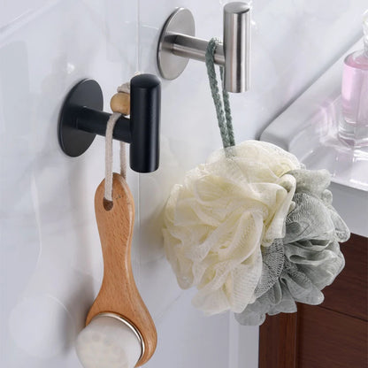 PureMount Stainless Hook – Drill-Free Minimalist Wall Hanger
