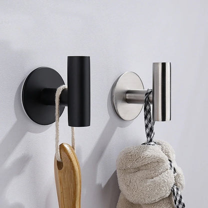 PureMount Stainless Hook – Drill-Free Minimalist Wall Hanger