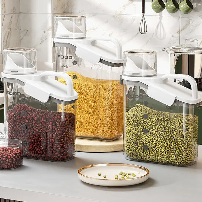 PureSeal Glass - Touch Grain Container