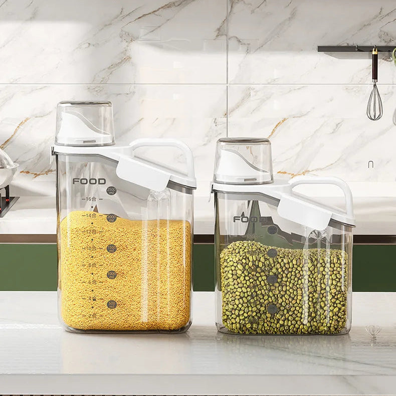 PureSeal Glass - Touch Grain Container