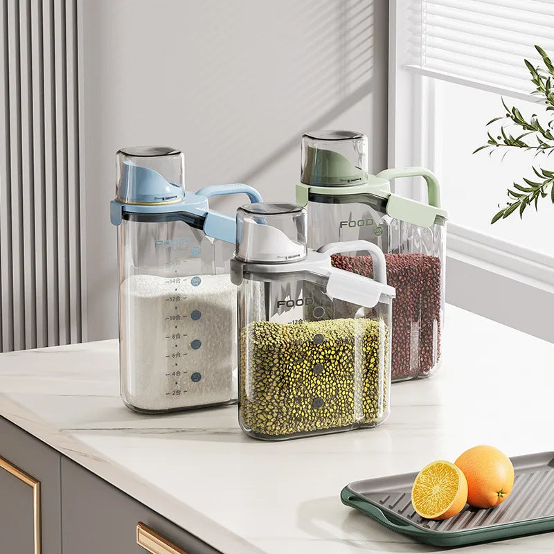 PureSeal Glass - Touch Grain Container