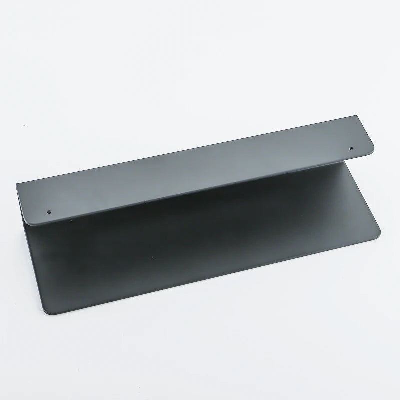 Shadow Floating Shelf – Matte Black Architectural Organizer