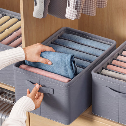 Structura Wardrobe File – Reinforced Compartmented Clothes Organizer