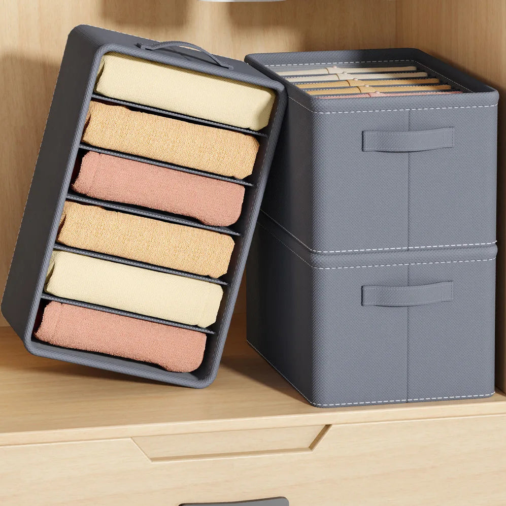 Structura Wardrobe File – Reinforced Compartmented Clothes Organizer
